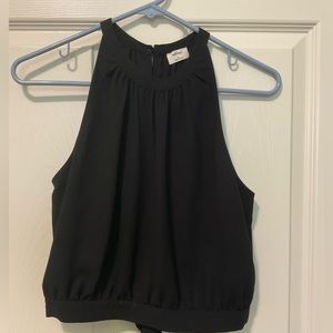 Aritzia Wilfred Patrice cropped halter top. Excellent condition
